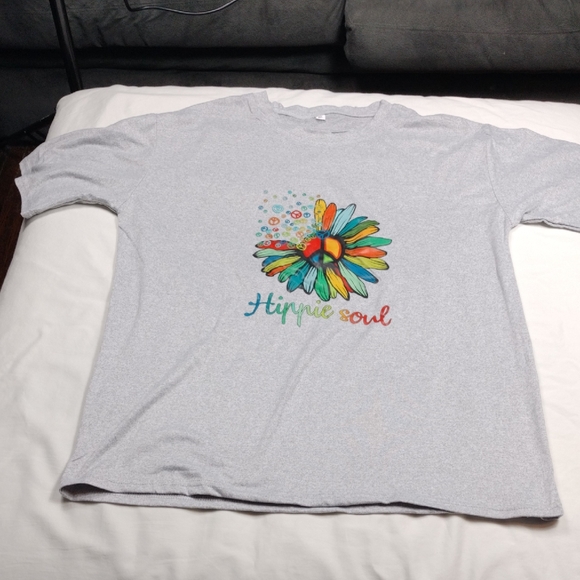 Hippie Soul Women's T Shirt Size 2X - Picture 1 of 8
